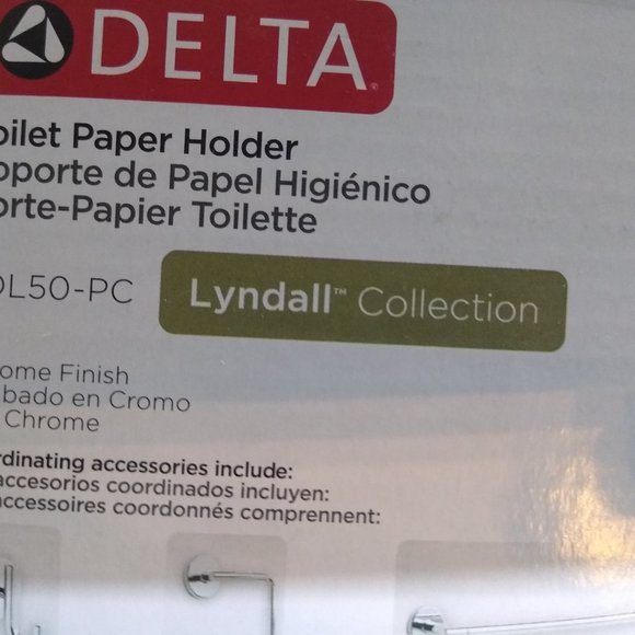 Delta LDL50-PC Lyndall Toilet Paper Holder Chrome - Picture 5 of 5